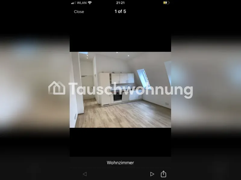 Tauschwohnung: Schöne loftige Wohnung für Single oder Paar — photo 1